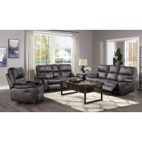 Wallace Bay Hooper Swivel Gliding Recliner Dark Graphite