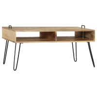 vidaXL Coffee Table Solid Mango Wood 394x236x177 246020