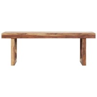 vidaXL Coffee Table 39.4x19.7x13.8 Solid Sheesham Wood