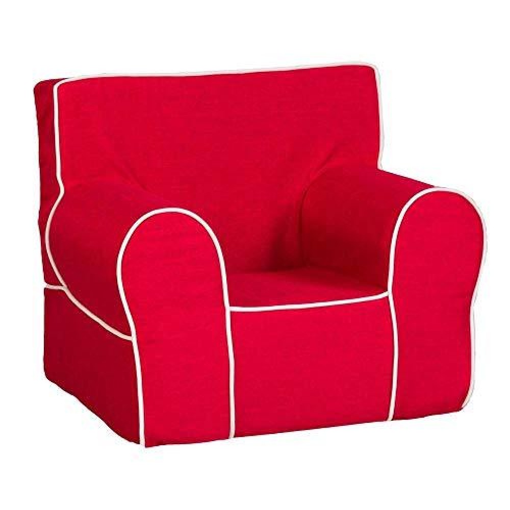 Leffler Home All Mine Personalized Kids chair in Urban Red