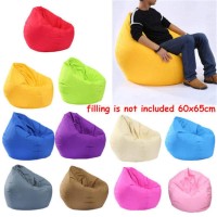 Qirog Waterproof Cushion Plush Animal Storage Oxford Chair Zipper Cover Cushion Stool Plush Soft Toy Leisure Seat Sofa-3