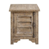 Wallace Bay Oceans Chair Side Table Sandstone Buff