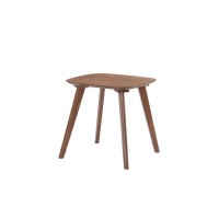 Wallace Bay Pineda End Table Walnut Brown