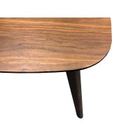 Wallace Bay Pineda End Table Walnut Brown