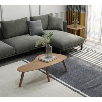 Wallace Bay Pineda Coffee Table Walnut Brown