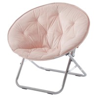 Urban Lifestyle Micromink Saucer Chair Blush