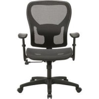 Lorell SOHO Mesh MidBack Task Chair Mesh Seat Mesh Back Mid Back 5star Base Black 1 Each