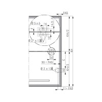 Grass Kinvaro F-20 F20 Type 6 / C Set + Video Assembly Instructions Hetal Nobilia Folding Flap Fitting