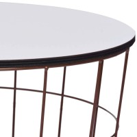 vidaXL Coffee Table Gold 15.7