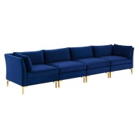 Ardent 4Seater Performance Velvet Sofa