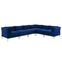 Ardent 6Piece Performance Velvet Sectional Sofa