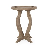 Christopher Knight Home Doris French Country Accent Table with Round Top, Natural