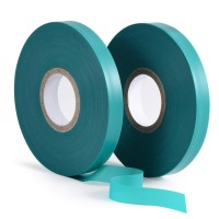 Telent Outdoors 2 Pcs 150 Feet X 12 Wide Stretch Tie Tape Green Plant Garden Tie Garden Vinyl Stake For Branches Climbing Plan