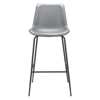 Byron Barstool Gray