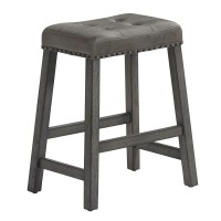 Upholstered Counter Stool Set of 2