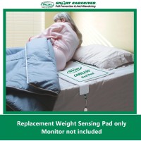 Smart Caregiver Corporation Replacement/Add-On Cordless Bed Sensor Pad - 20In X 30In Works With 433-Ec And 433-Cmu Only