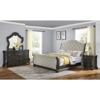 Rhapsody King Sleigh 4pc Bedroom Set