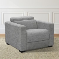 Zara Power Reclining Chair - Light Gray