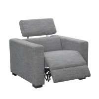 Zara Power Reclining Chair - Light Gray