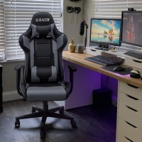 Homall Gaming Chair Office Chair High Back Computer Chair Leather Desk Chair Racing Executive Ergonomic Adjustable Swivel Task