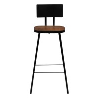 vidaXL Bar Chairs 4 pcs Solid Reclaimed Wood 245391