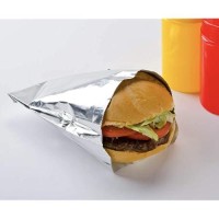 Foil Hamburger Wrappers 100 Ct Grease Resistant Hamburger Bags Keep Your Cheeseburgers And Sandwiches Hot And Your Guests A