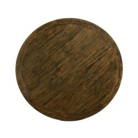 Round Dining Table Brown