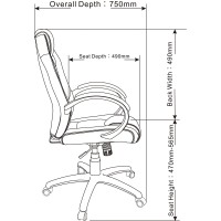 Lorell Lys High-Back 2-Color Economy Gaming Chair