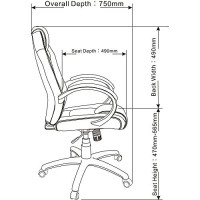 Lorell Lys High-Back 2-Color Economy Gaming Chair