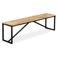vidaXL Bench Solid Mango Wood 63x138x177 244904