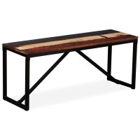 vidaXL Bench Solid Reclaimed Wood 433x138x177 244901