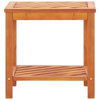 vidaXL Side Table Solid Acacia Wood 177x13x177 44067
