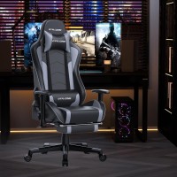 Gtracing Gaming Chair With Footrest Speakers Video Game Chair Bluetooth Music Heavy Duty Ergonomic Computer Office Desk Chair G