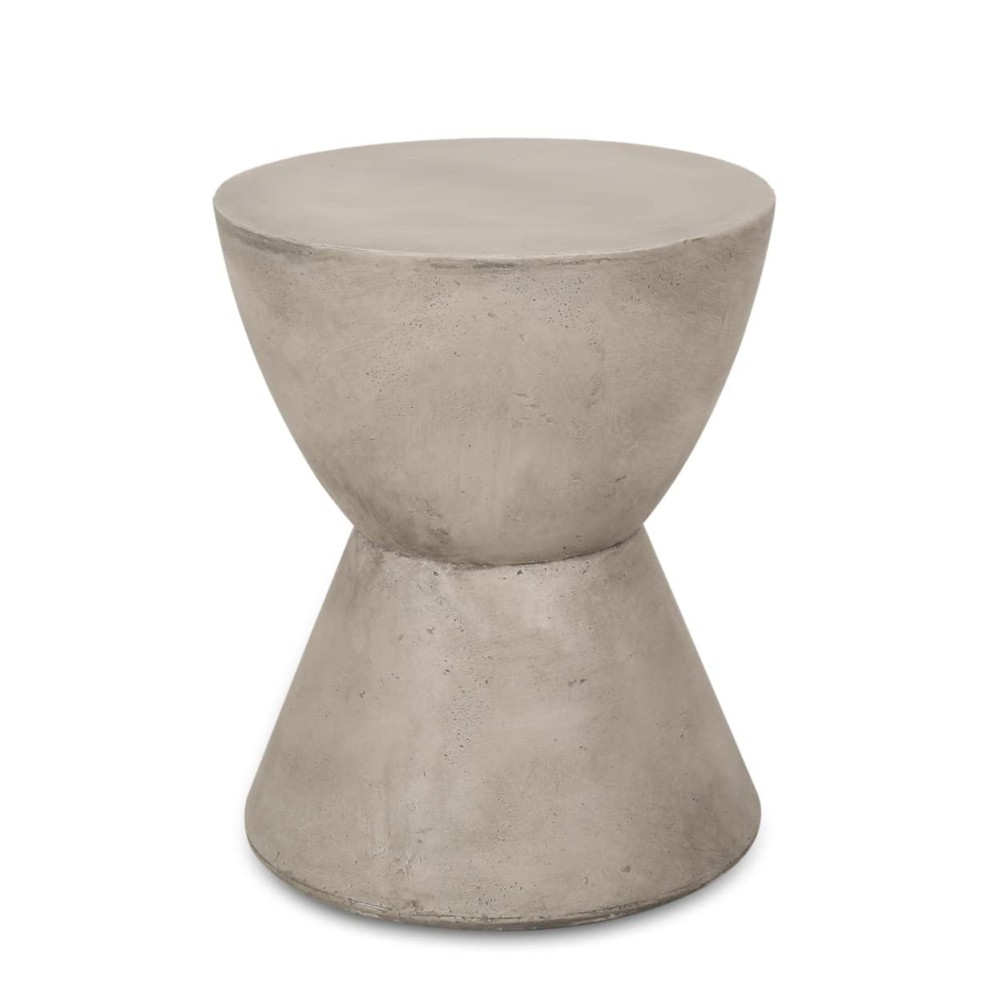 Christopher Knight Home 313408 Side Table, Light Gray