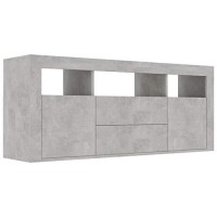 Tv Cabinet Concrete Gray 47.2