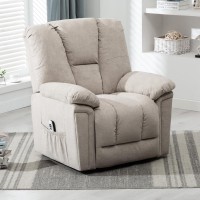 Charleston Sand Microfiber Lift Chair