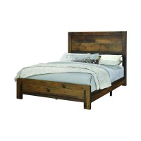 Sidney Twin Panel Bed Rustic Pine