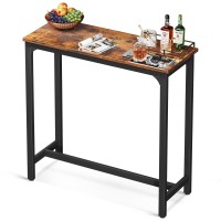 Odk 47 Inch Bar Table Bar Height Pub Table Counter Height Bar Table Rectangular High Top Kitchen Dining Counter Tables With