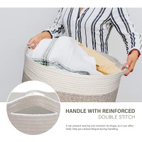 Large Cotton Rope Basket - 22