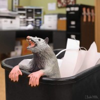 Archie Mcphee Office Possum