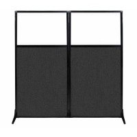 Versare Workstation Partition | Portable Wall Divider | Modern Office Cubicle | Free Standing Privacy Screen | Flexible Work Space | 66