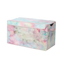 Heritage Kids Sorbet Dream Faux Fur Collapsible Toy Storage Trunk, 28