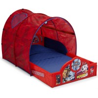 Nick Jr. Paw Patrol Sleep And Play Toddler Bed With Tent By Delta Children