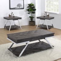 Roma 3pc Occasional Table Set