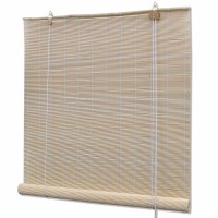 vidaXL Roller Blind Bamboo 551x866 Natural 245819