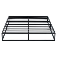 Primasleep 9 Inch Dura Metal Platform Bed Framenon Slip Bed Framesteel Bed Frame (King)