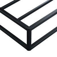 Primasleep 9 Inch Dura Metal Platform Bed Framenon Slip Bed Framesteel Bed Frame (King)