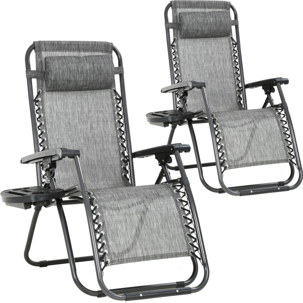 Fdw Zero Gravity Chair Lounge Chair Set Of 2 Lawn Chair Outdoor Chair Deck Chairs Camping Chairs Folding Patio Chair Beach Chair