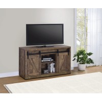 48 TV CONSOLE RUSTIC OAK