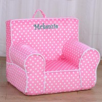 Dibsies Personalized Creative Wonders Toddler Chair Ages 15 To 4 Years Old Pink Polka Dots